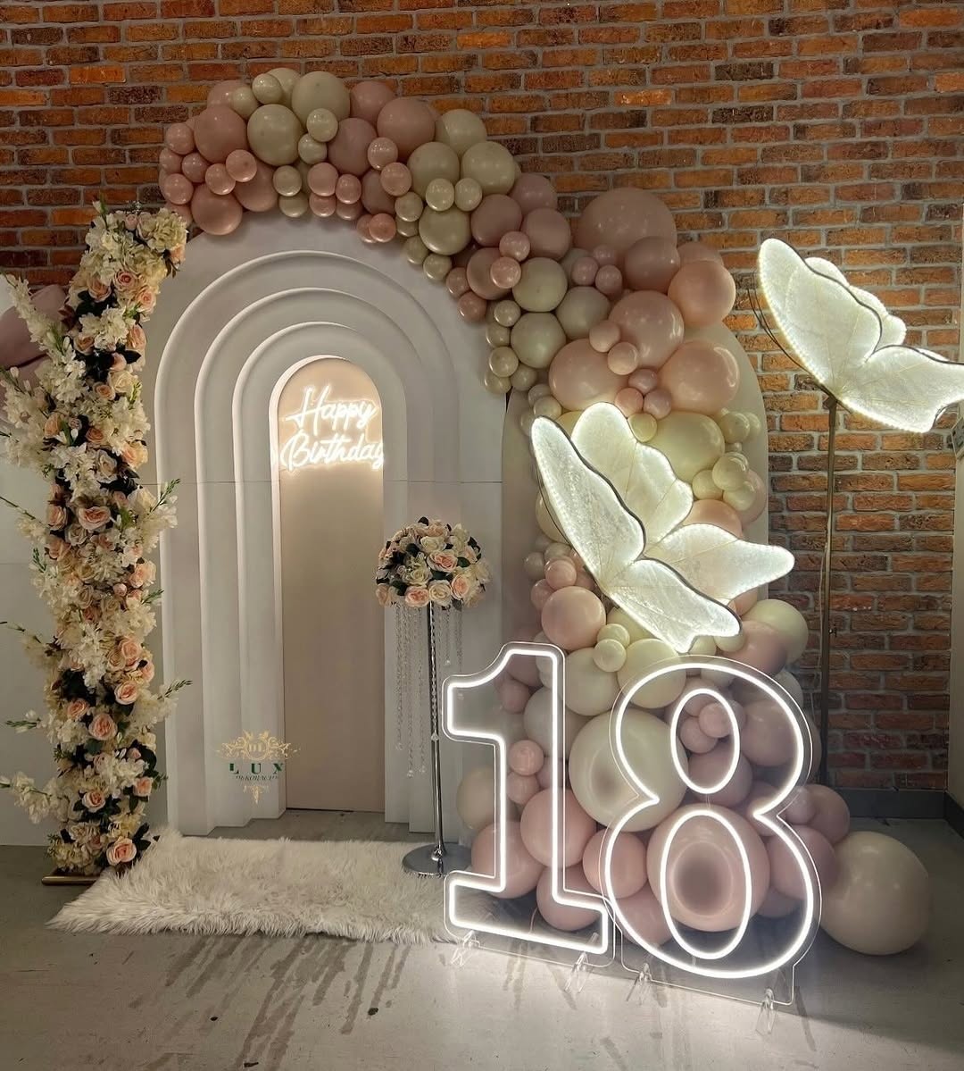 Premier Events & Decor birthday balloon celebration